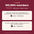 Trusted by 100,000+ members - Vessa reviews