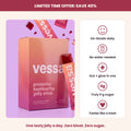 Vessa limited time offer with benefit icons